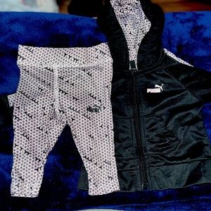 Puma tracksuit infant girl